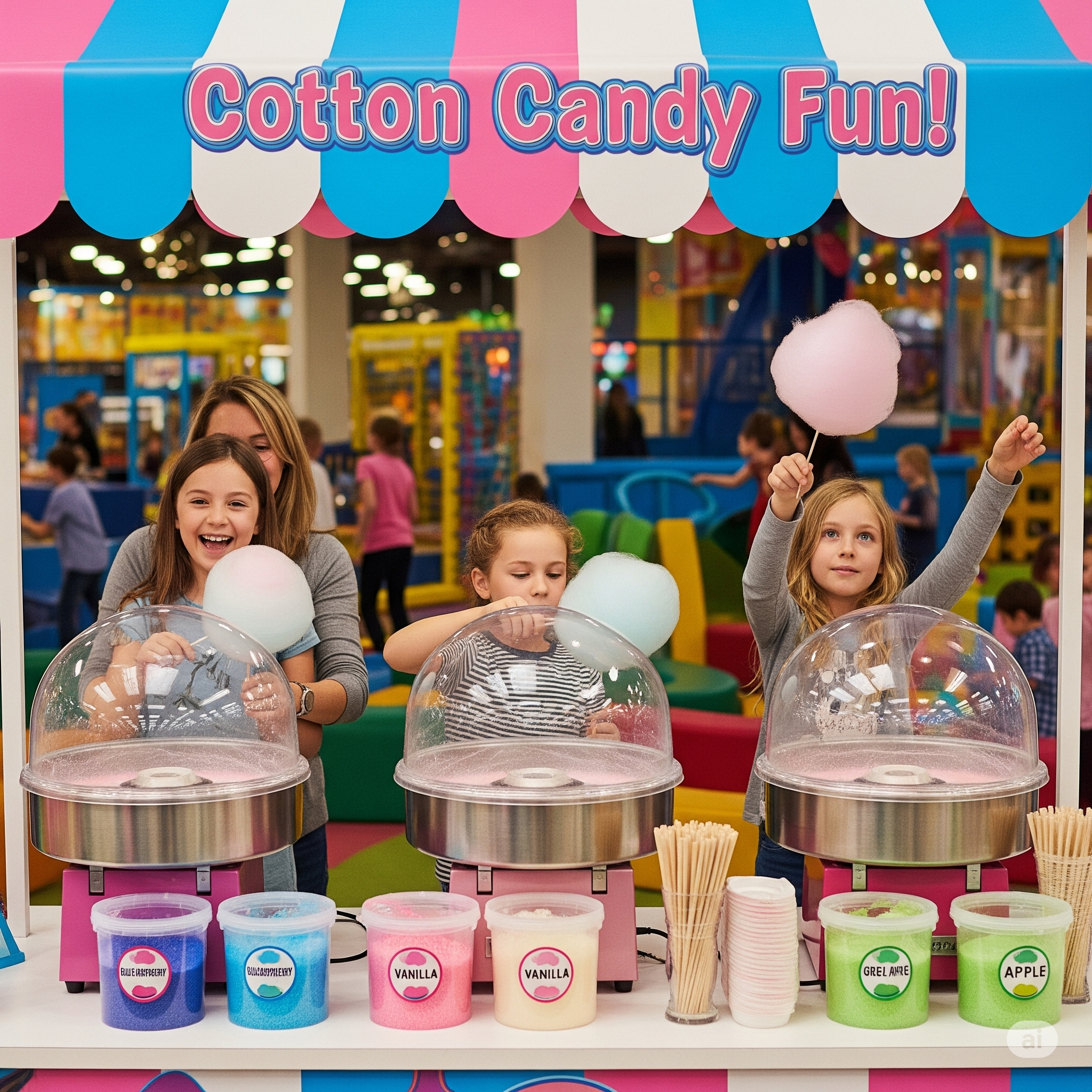 Cotton Candy Station